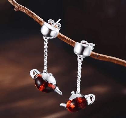 Tea Time - Dangle Earrings