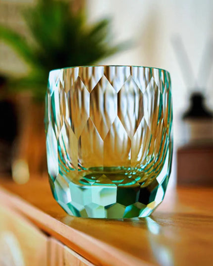 Edo Kiriko Crystal Whiskey Glass – K9 Lead-Free Premium