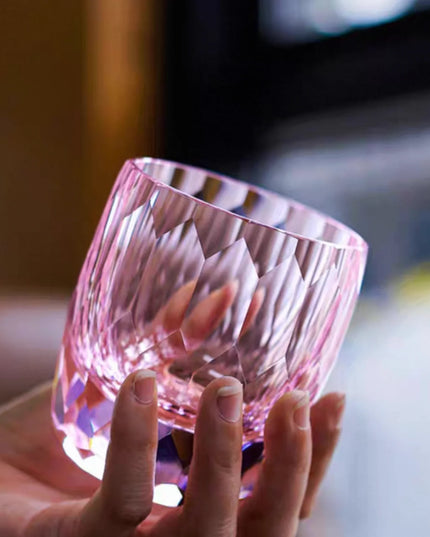 Edo Kiriko Crystal Whiskey Glass – K9 Lead-Free Premium