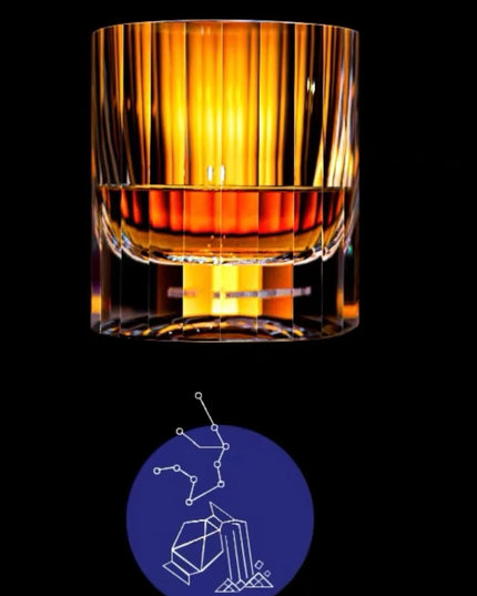 Edo Kiriko 12 Zodiac Crystal Whiskey Glass – K9 Lead-Free Crystal