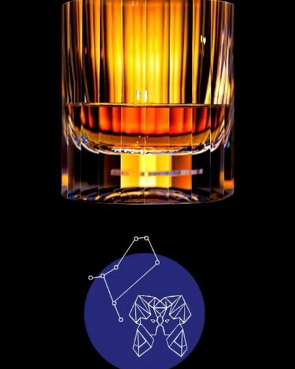 Edo Kiriko 12 Zodiac Crystal Whiskey Glass – K9 Lead-Free Crystal