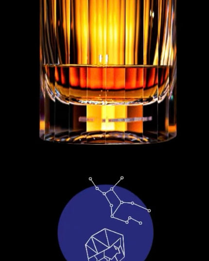 Edo Kiriko 12 Zodiac Crystal Whiskey Glass – K9 Lead-Free Crystal