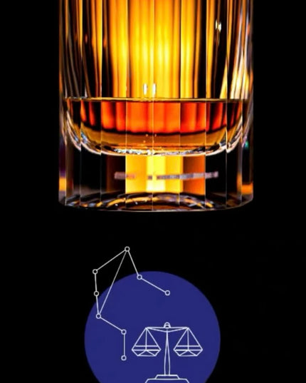 Edo Kiriko 12 Zodiac Crystal Whiskey Glass – K9 Lead-Free Crystal