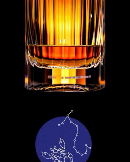 Edo Kiriko 12 Zodiac Crystal Whiskey Glass – K9 Lead-Free Crystal