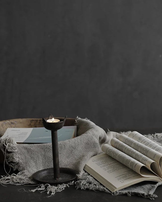 Rustic Candle Holder