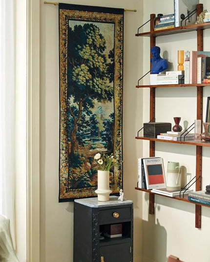 Medieval Modern Handcrafted Forest Living Room Tapestry