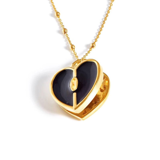 Love Couple Story Necklace - HeartCraft