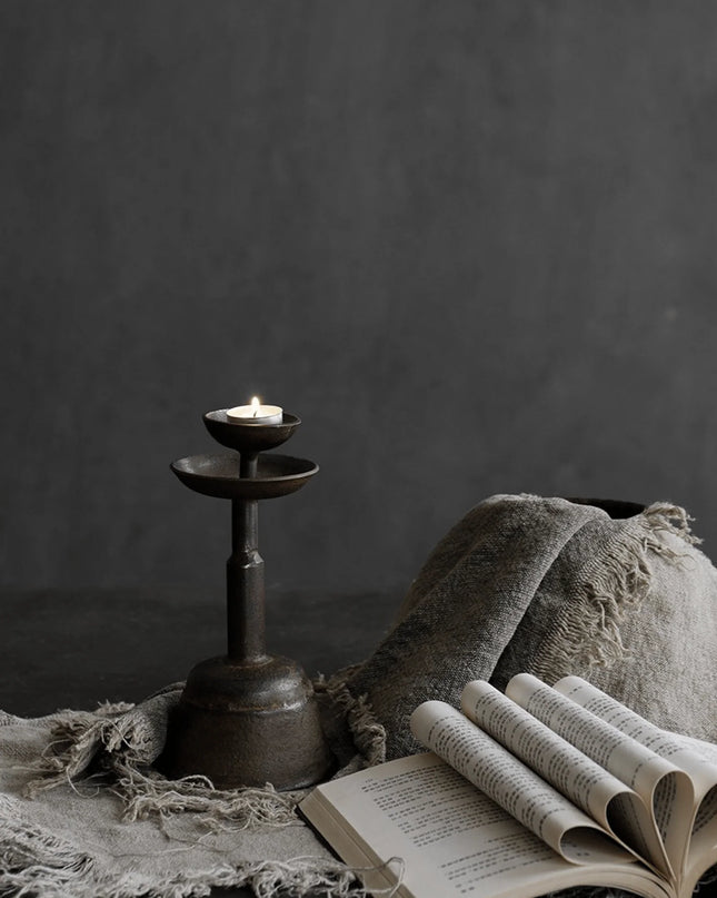 Rustic Candle Holder