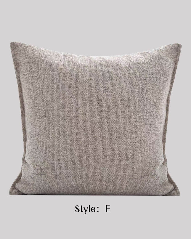 Antique Hand-Woven Cotton Linen Cushion Cover | Natural Breathable Home Décor