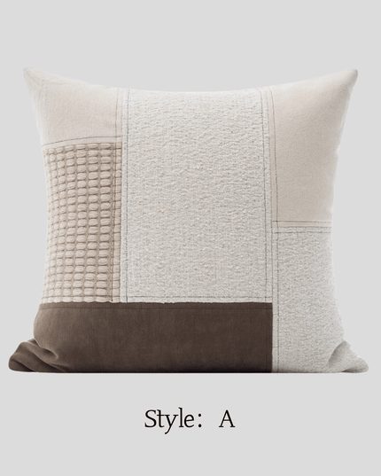 Antique Living Room Cotton-Linen Hemp Rope Pillow Cushion