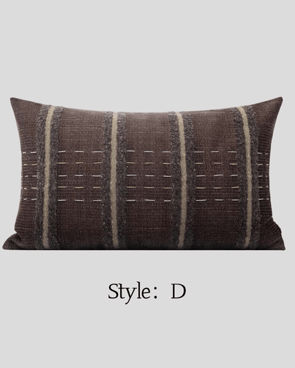 Antique Living Room Cotton-Linen Hemp Rope Pillow Cushion