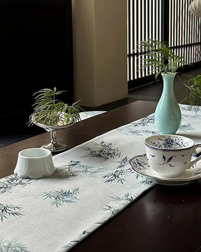 Bamboo Shadow Table Runner