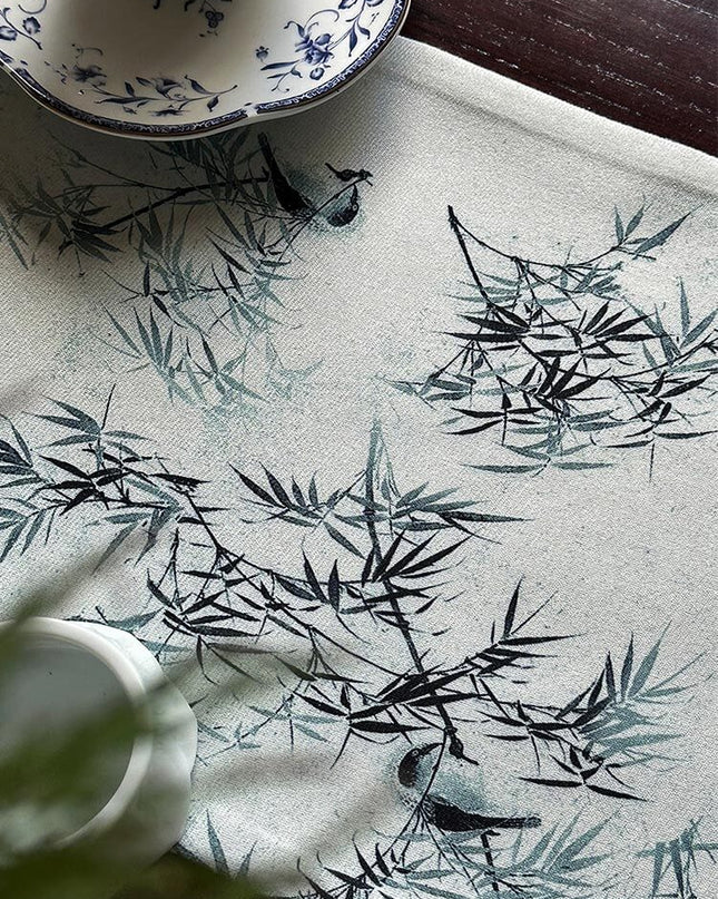 Bamboo Shadow Table Runner