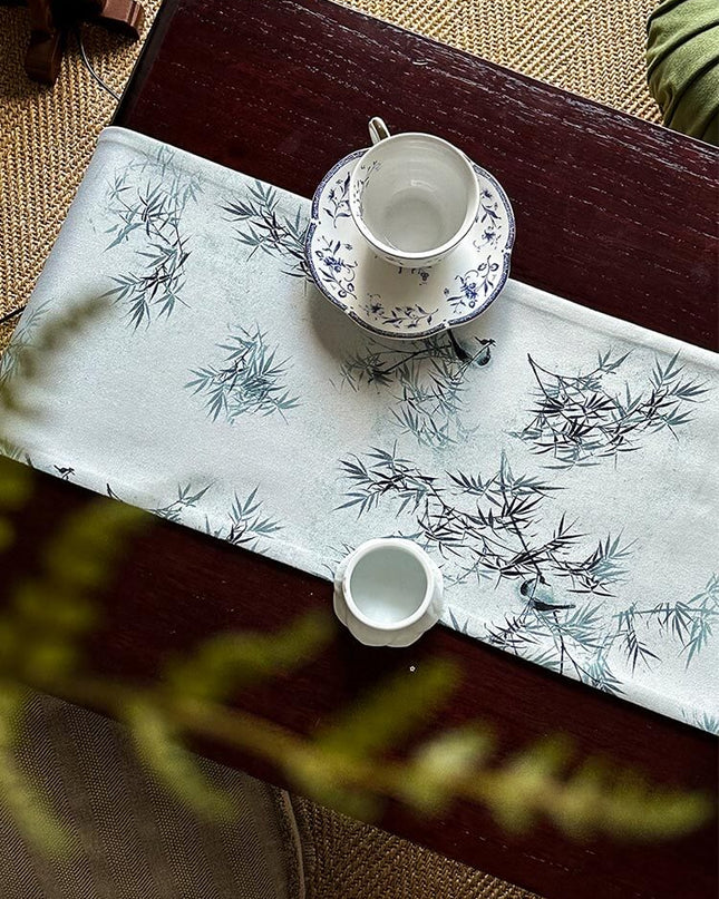 Bamboo Shadow Table Runner