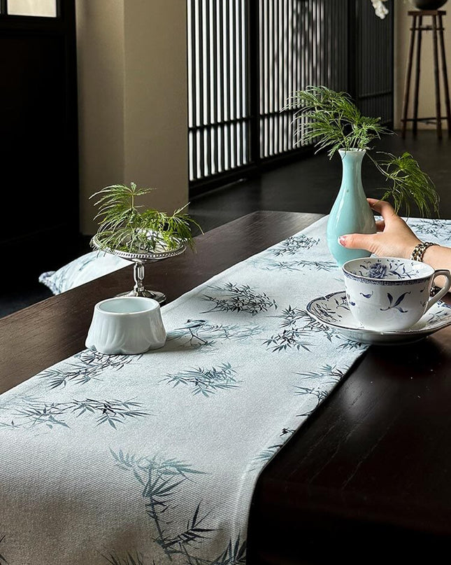 Bamboo Shadow Table Runner
