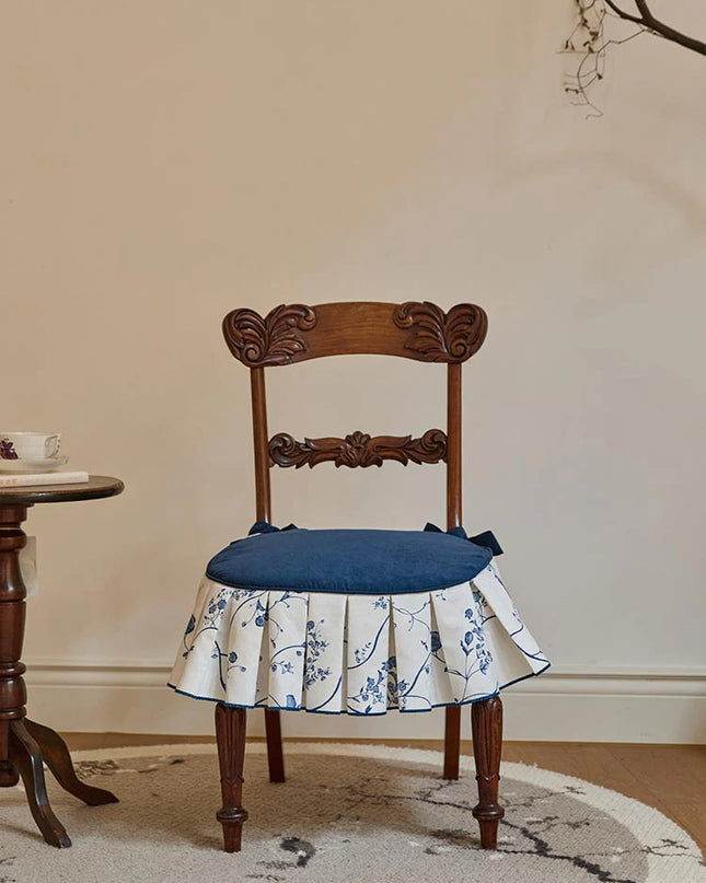 Floral Bloom Chair Seat Cushion