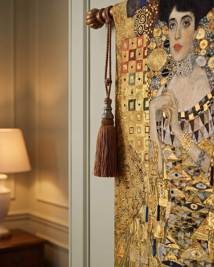 Gustav Klimt Adele Bloch Bauer Art Nouveau Large Tapestry Wall Hanging