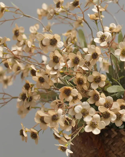 Artificial Autumn Inspired Silk Plum Blossom Flowers