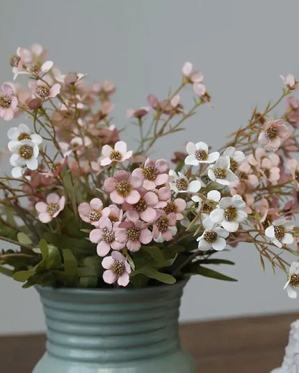 Artificial Autumn Inspired Silk Plum Blossom Flowers