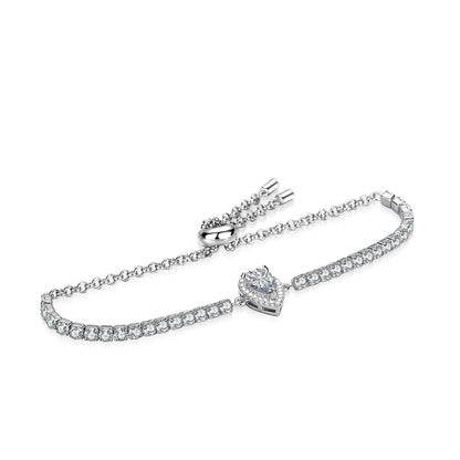 Paris Teardrop Diamond Adjustable Bracelet