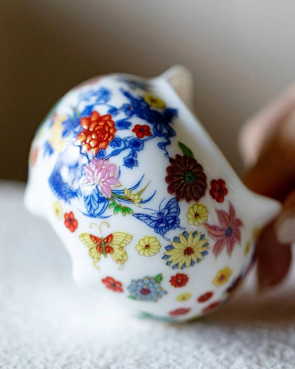 Hand Painted Ceramic Incense Holder