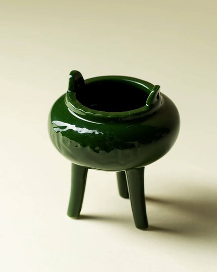 Ceramic Tripod Incense Holder