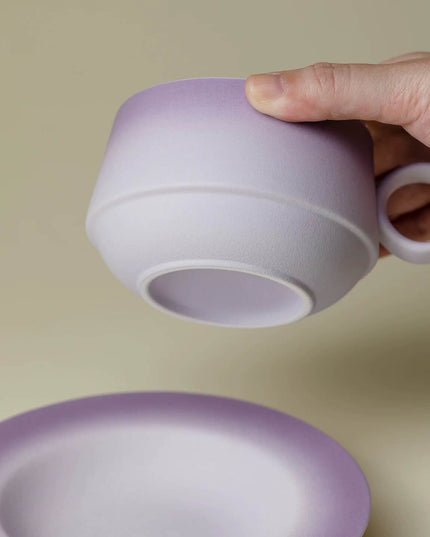 Handmade Gradient Ceramic Cup Set