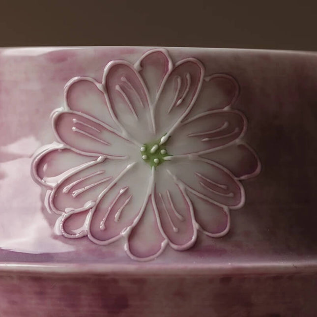 Cardamom Purple Ceramic Cup Set