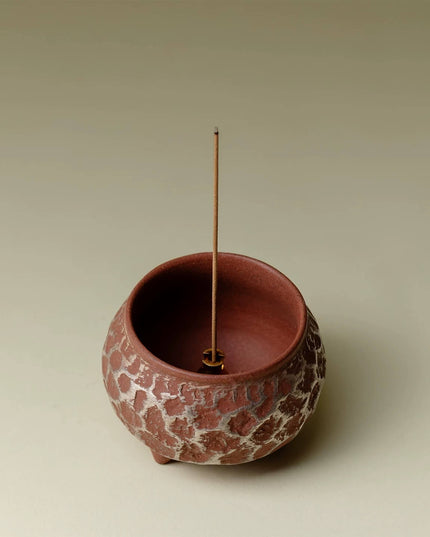 Handcrafted Ceramic Incense Holder