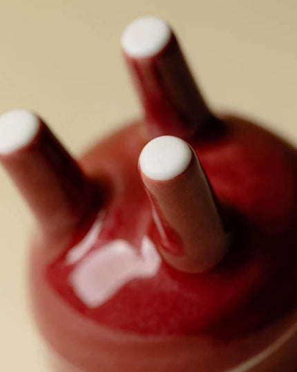 Three Footed Ceramic Incense Holder