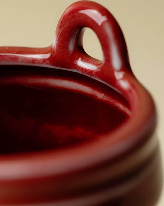 Three Footed Ceramic Incense Holder