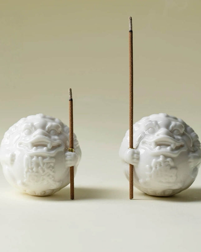 Handmade Ceramic Pi Xiu Wealth Incense Holder