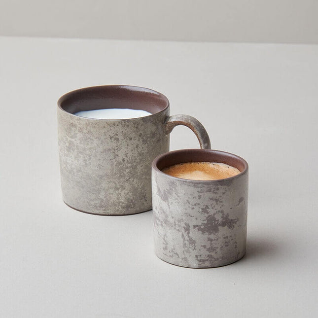 Wabi-Sabi Ceramic Latte Coffee Mug - CLUBHOUSE