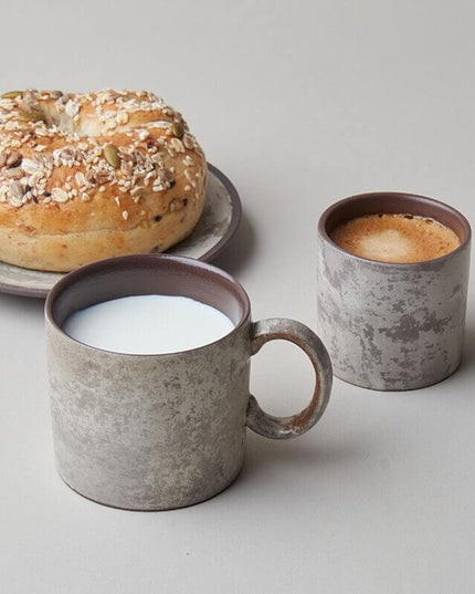 Wabi-Sabi Ceramic Latte Coffee Mug - CLUBHOUSE