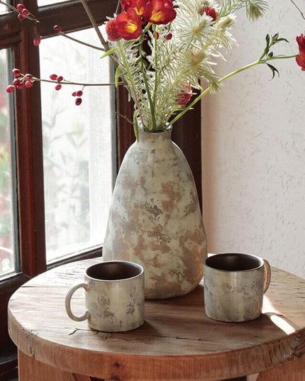 Wabi-Sabi Ceramic Latte Coffee Mug - CLUBHOUSE