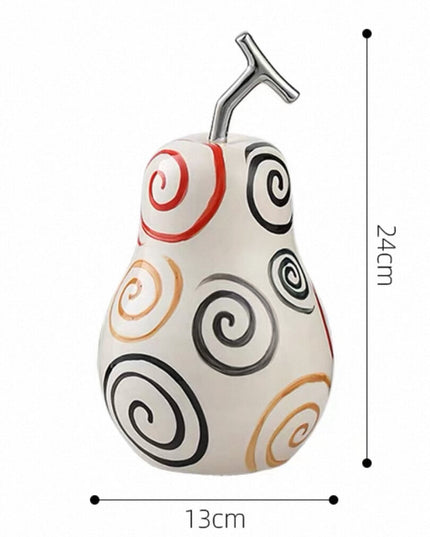 Ceramic Pumpkin Hand-painted Living Room Decor - Halloween Edition