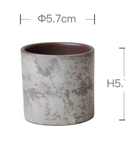 Wabi-Sabi Ceramic Latte Coffee Mug - CLUBHOUSE