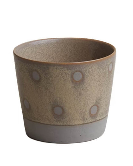 Wabi-Sabi Hand-Painted Ceramic Latte Coffee-Mug Series