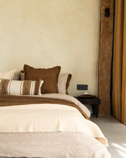 Natural Breathable Antique Cotton Linen Hemp Rope Throw Pillow