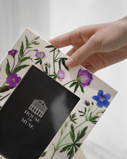 Hand-painted Wabi-Sabi Art Photo Frame