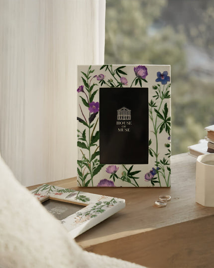 Hand-painted Wabi-Sabi Art Photo Frame