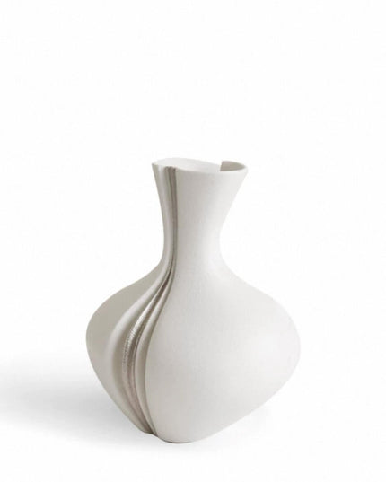 Wabi-Sabi Art Ceramic Textured Vase