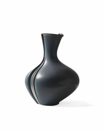 Wabi-Sabi Art Ceramic Textured Vase