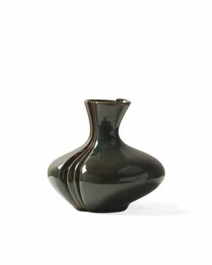 Wabi-Sabi Art Ceramic Textured Vase