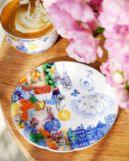 Ballet Dancer Ceramic Tea & Coffee Cup Set