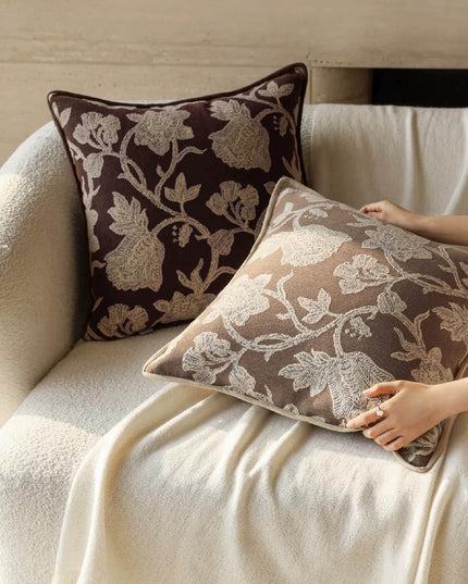 Embroidered Cushion Cover