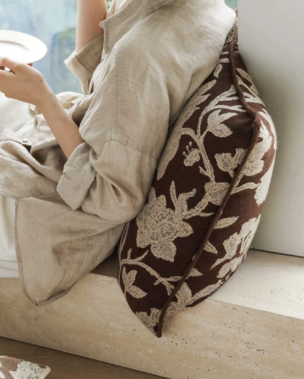 Embroidered Cushion Cover