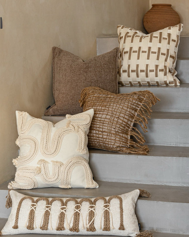 Antique Wabi-sabi Linen Cushion