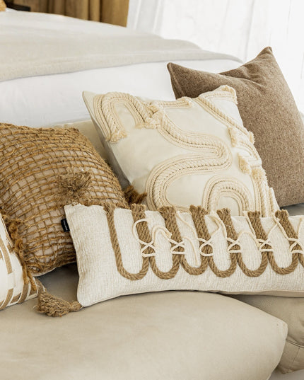 Antique Wabi-sabi Linen Cushion