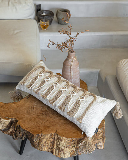Antique Wabi-sabi Linen Cushion